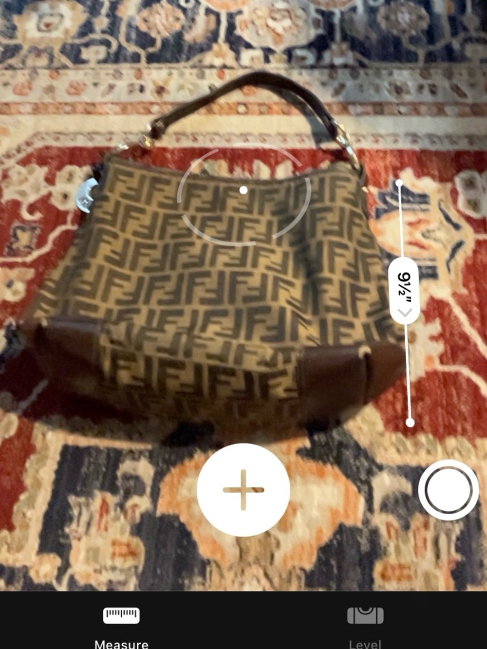 Fendi Zucca Tote Shoulder Bag Vintage Rare - Picture 15 of 15
